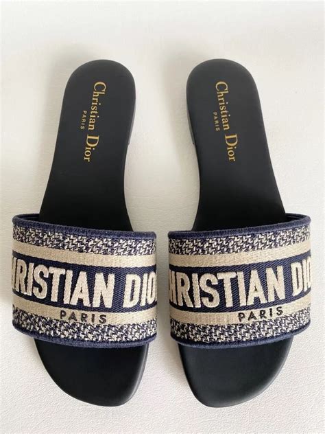 christian dior logo sandals|christian dior sandals prices.